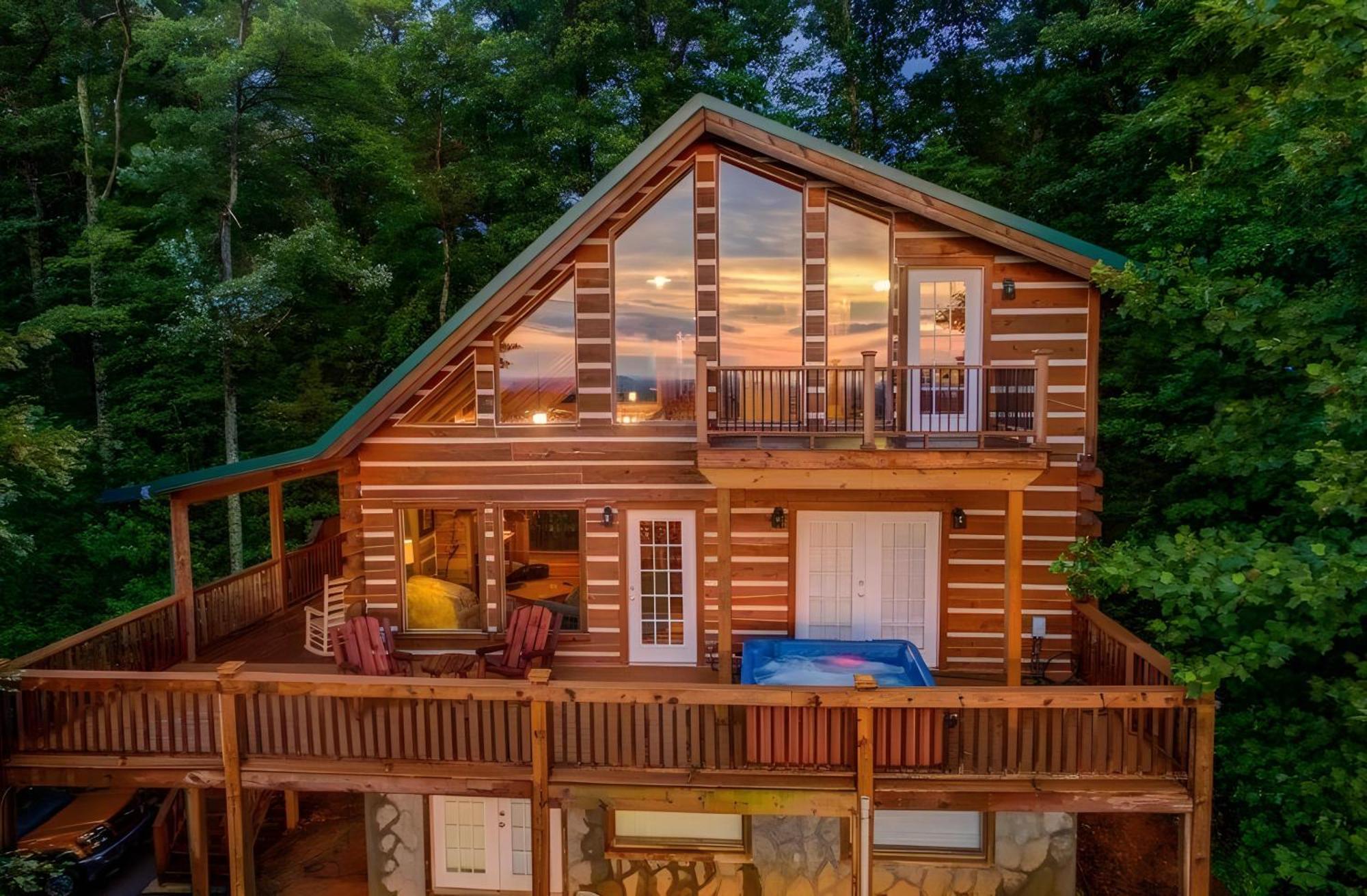 Incredible Views Hot Tub Close To Everything سيفيرفيل المظهر الخارجي الصورة